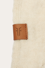 Birch Long Fringe Triangle Scarf