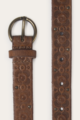 Light Whiskey 20mm Tooling & Stud Belt