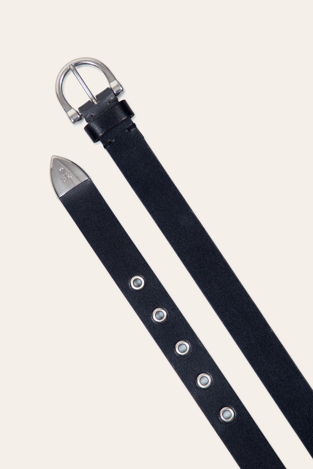 Women’s Black 25mm Horseshoe Buckle Belt