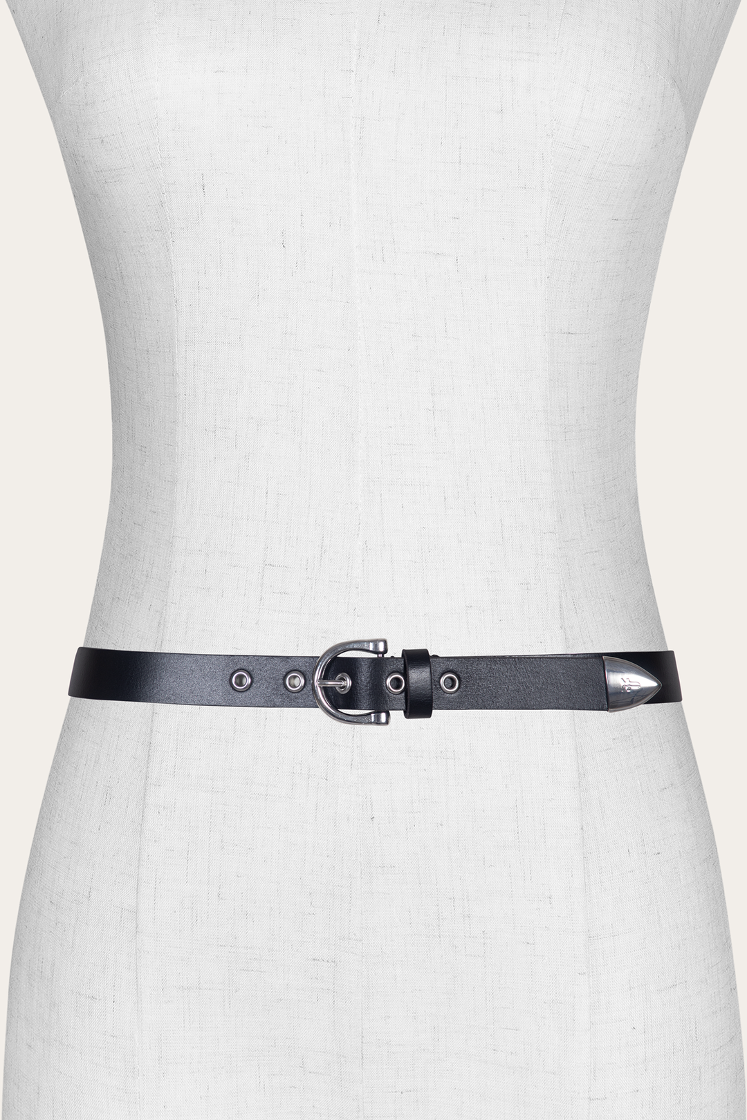 Women’s Black 25mm Horseshoe Buckle Belt