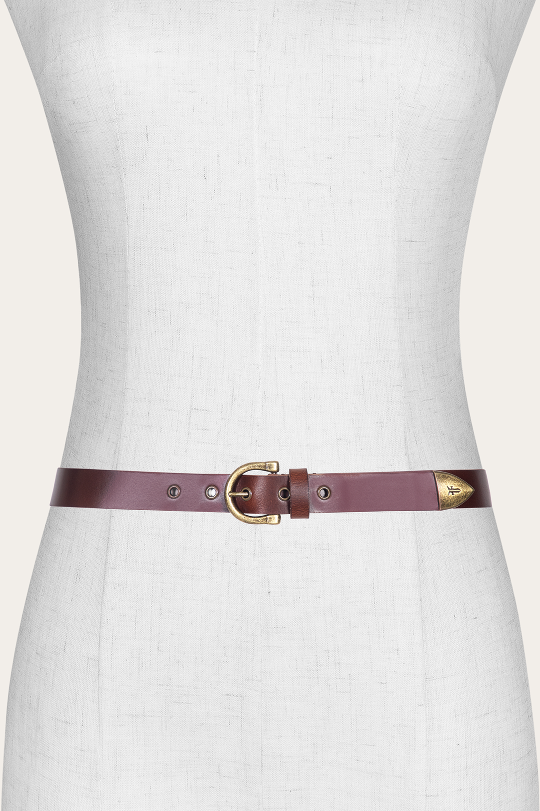 Women’s Tan 25mm Horseshoe Buckle Belt
