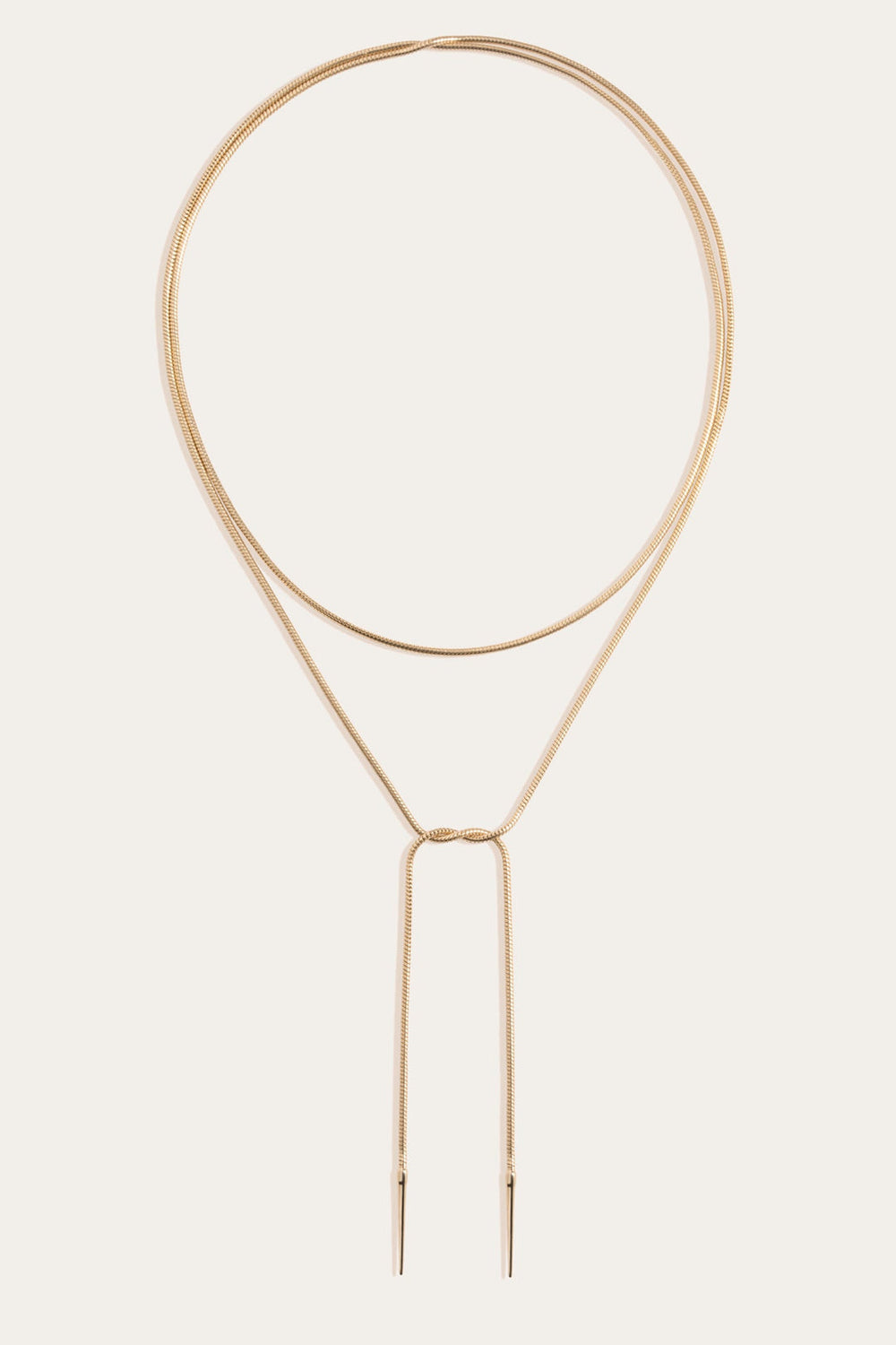 Women’s Lasso Wrap Necklace | Aurate x The Frye Company