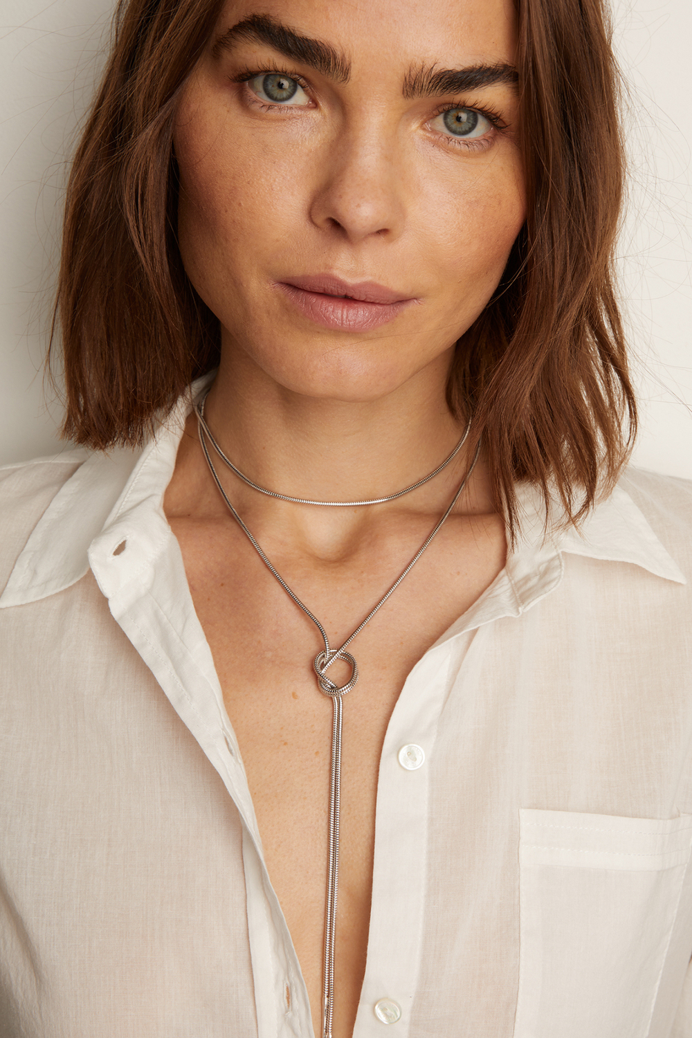 Women’s Lasso Wrap Necklace | Aurate x The Frye Company
