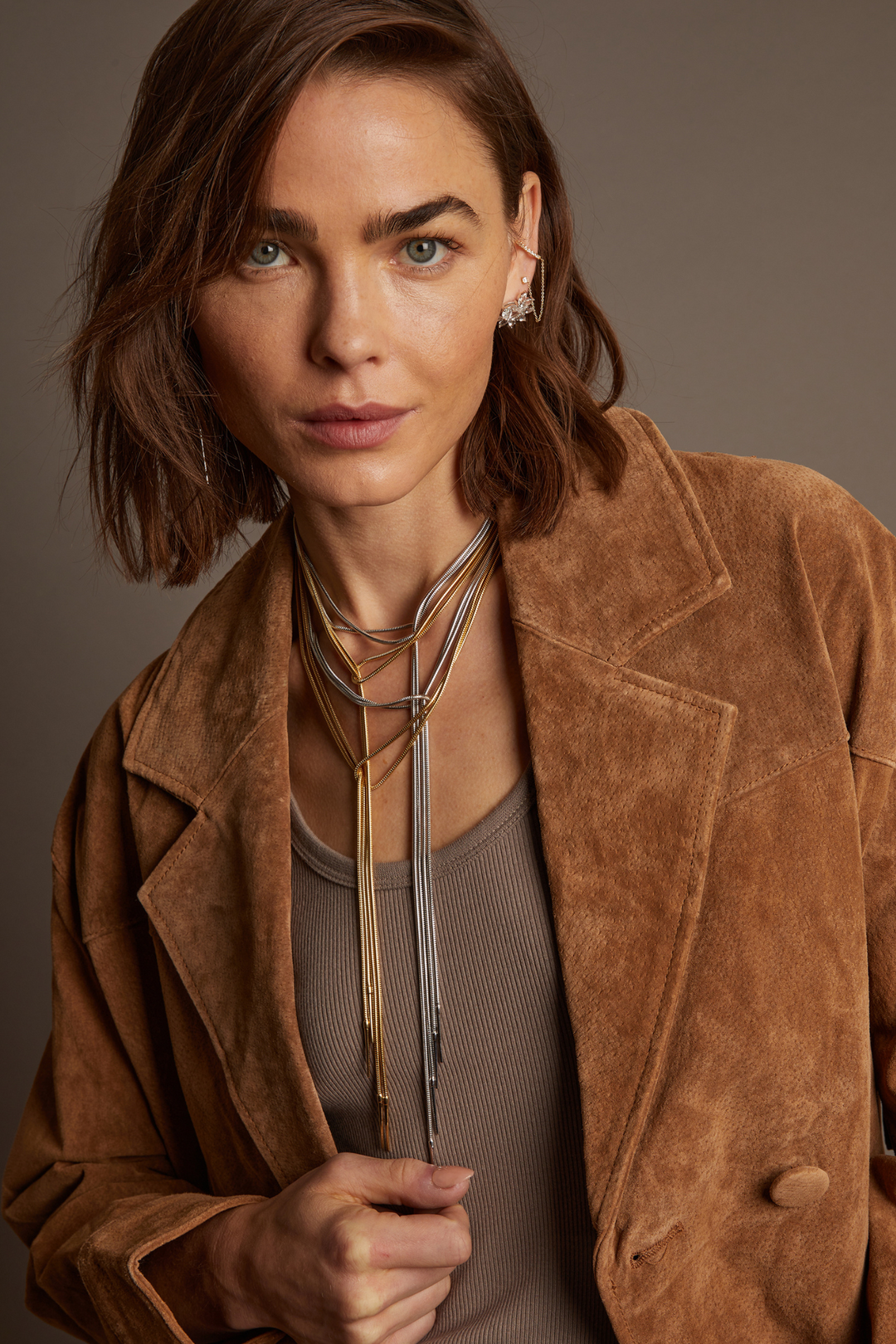 Women’s Lasso Wrap Necklace | Aurate x The Frye Company