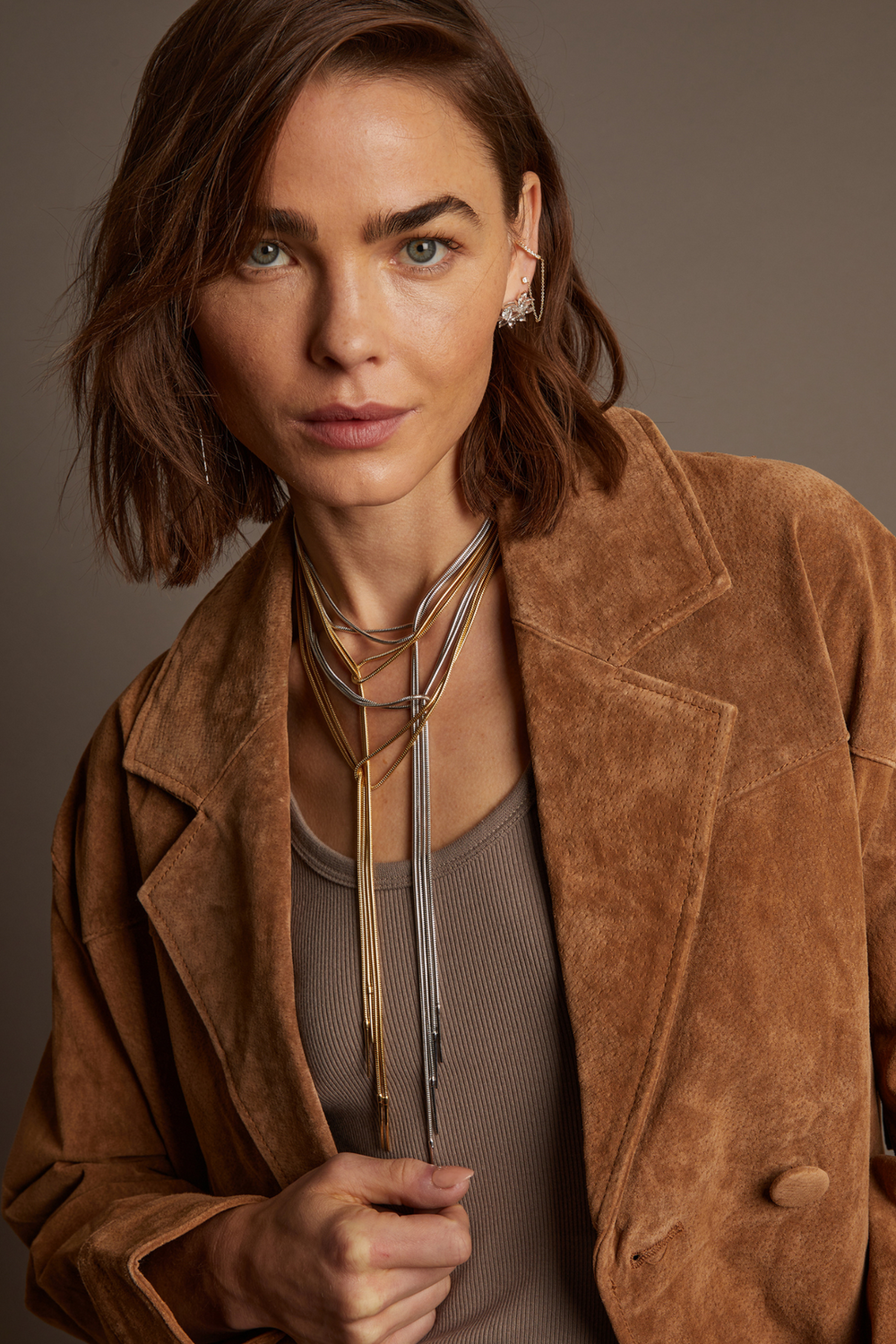 Women’s Lasso Wrap Necklace | Aurate x The Frye Company