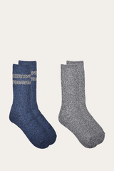 Women’s Navy Super Soft Boot Socks 2 Pack