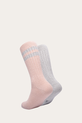 Women’s Blush Super Soft Boot Socks 2 Pack
