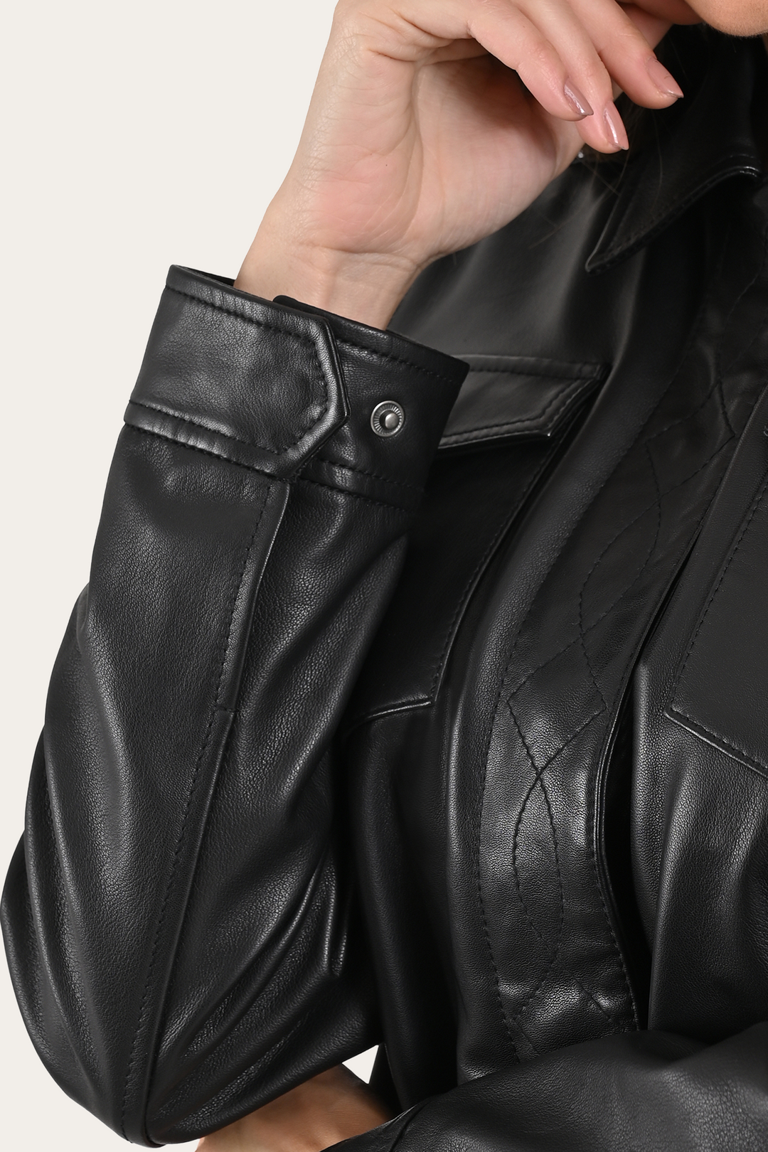 Black Bailor Shirt Jacket