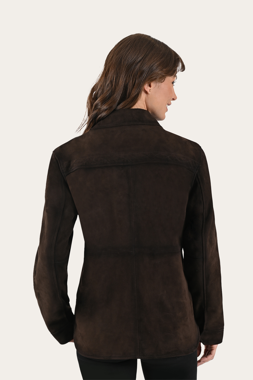 Dark Brown Avett Overshirt Jacket