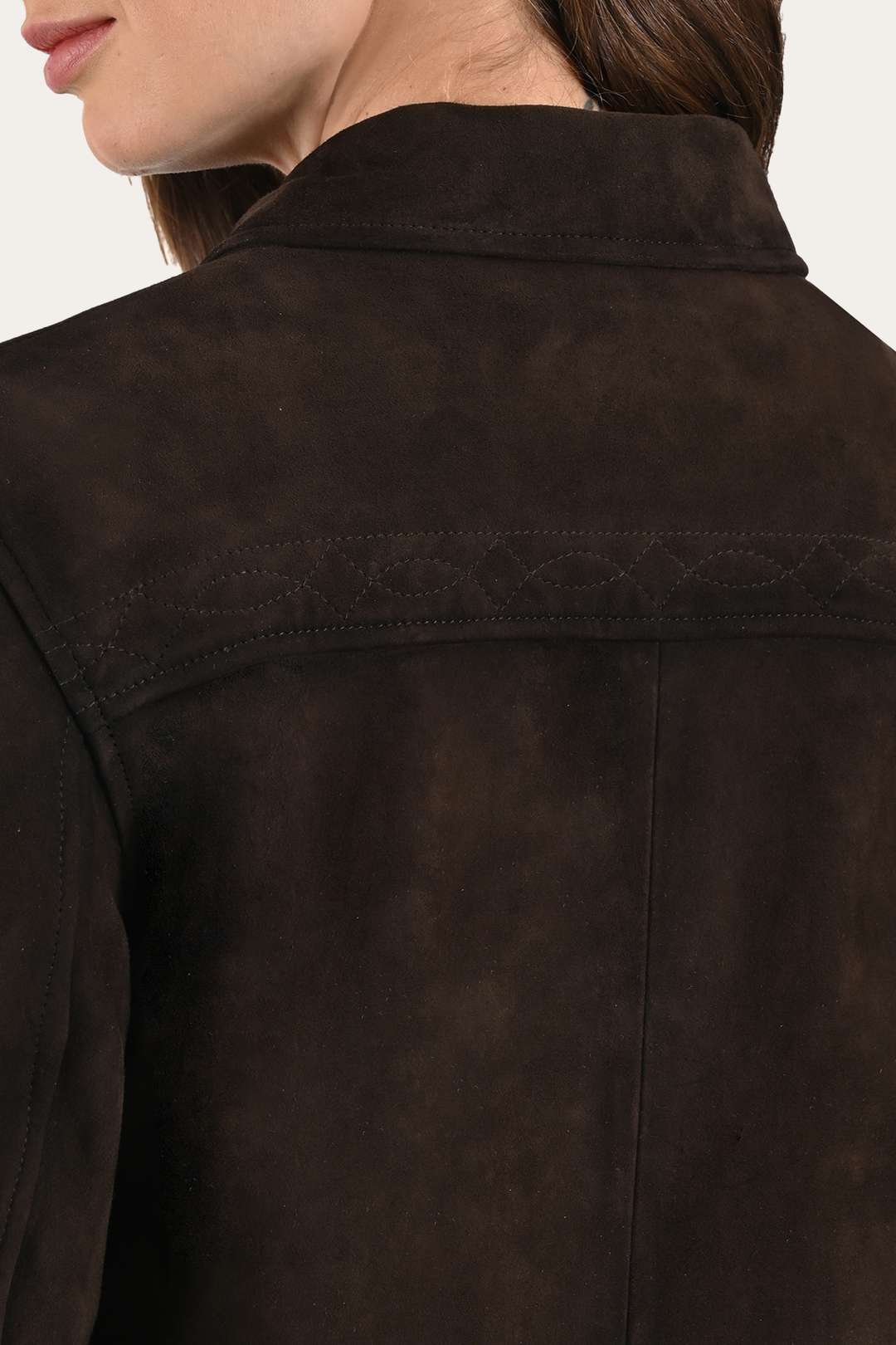Dark Brown Avett Overshirt Jacket