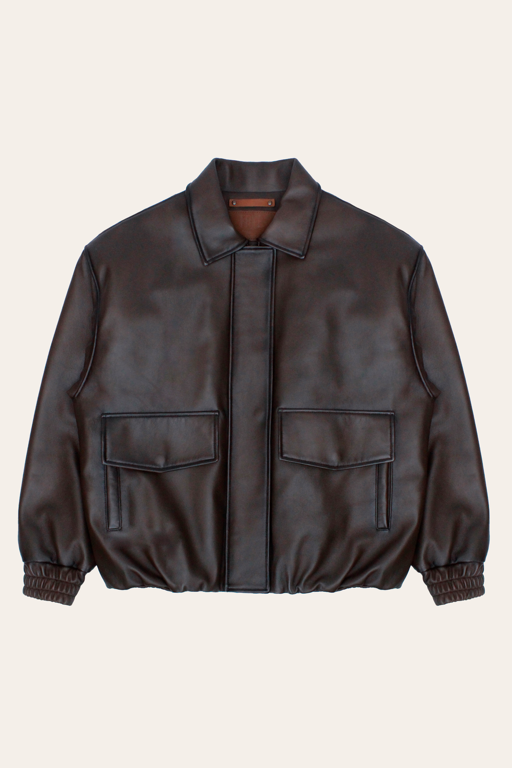 Tobacco Harper Oversized Bomber
