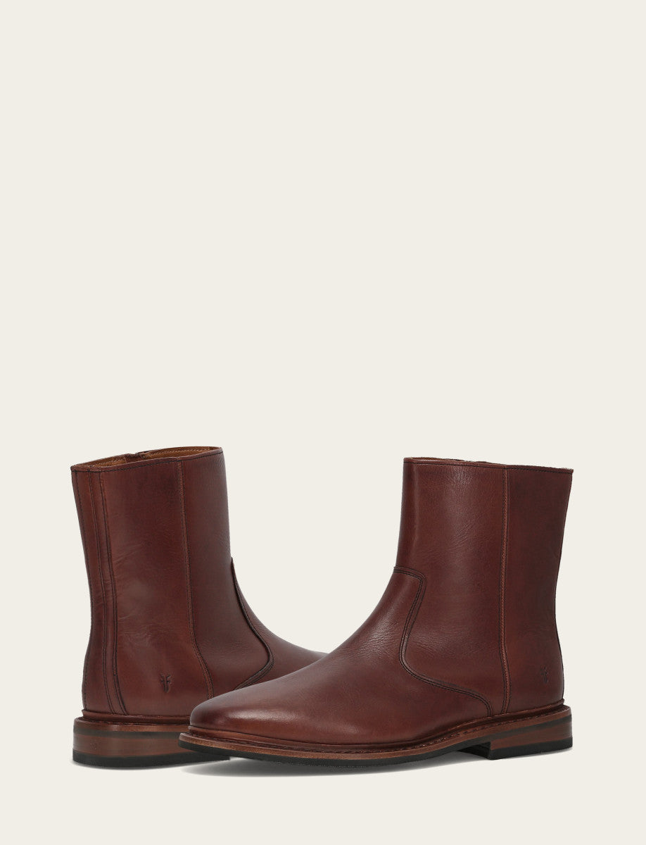 Men's Brown Paul Inside Zip Boot