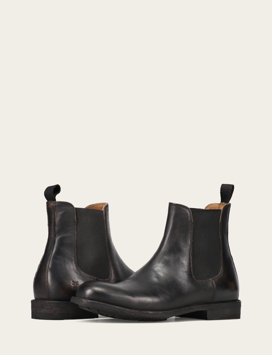 Men's Antique Black Tyler Flex Chelsea Boots