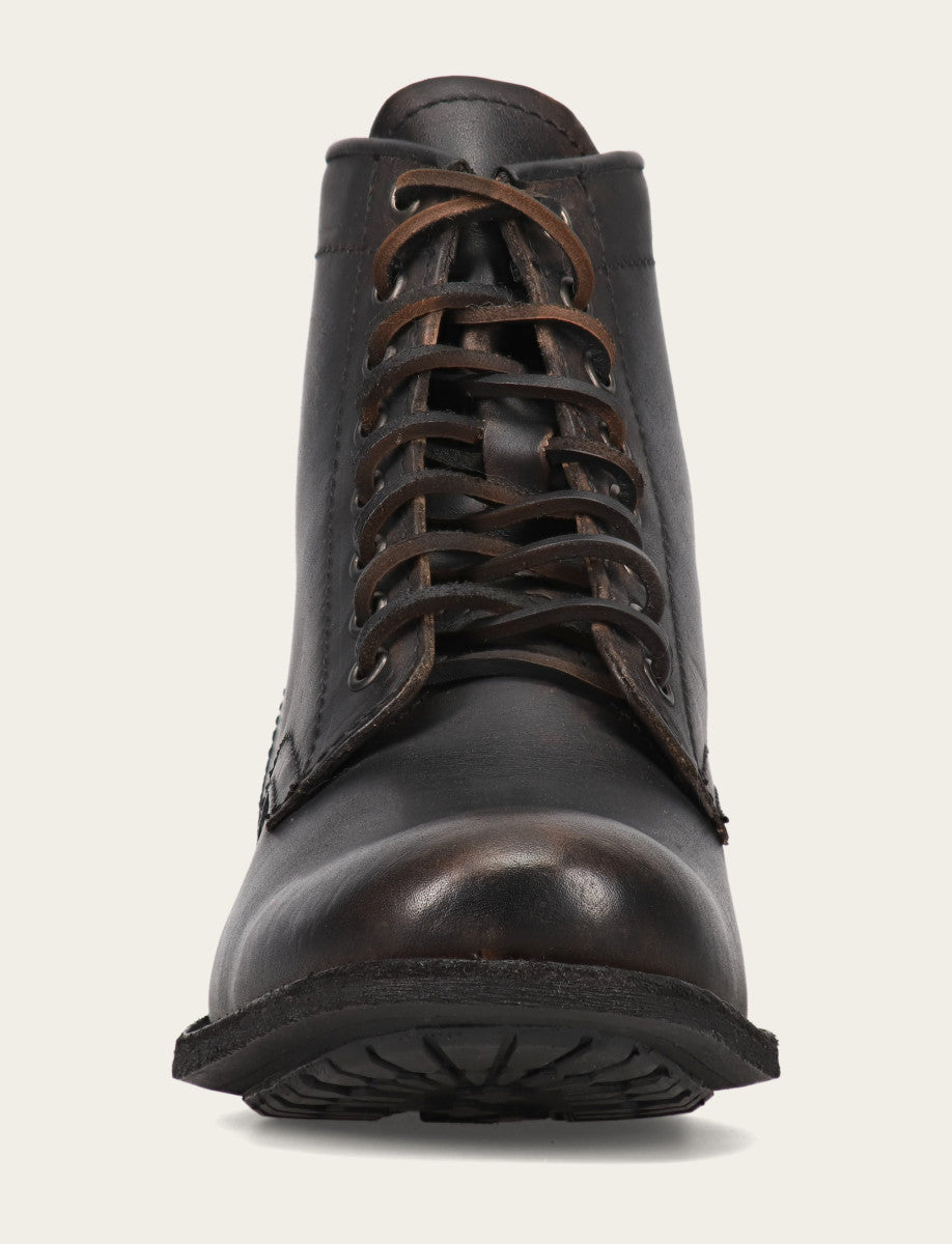 Men's Antiqued Black Tyler Flex Lace Up Boots