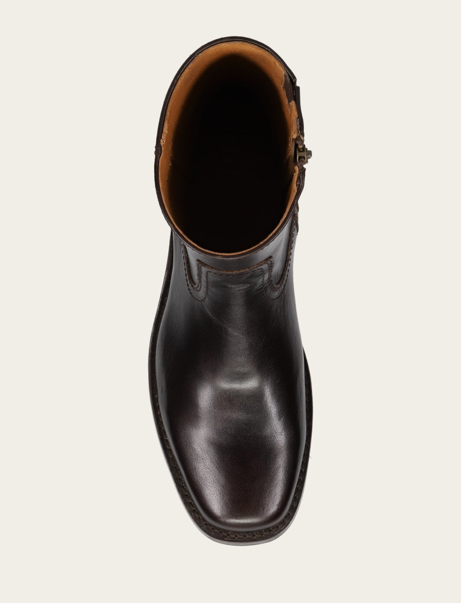 Men's Bourbon Campus Inside Zip Boot