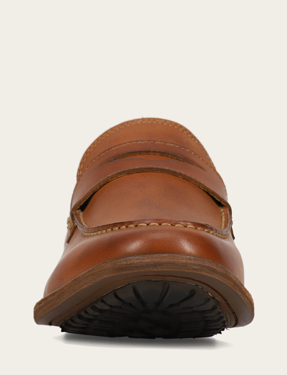 Men's Caramel Tyler Flex Penny Loafers