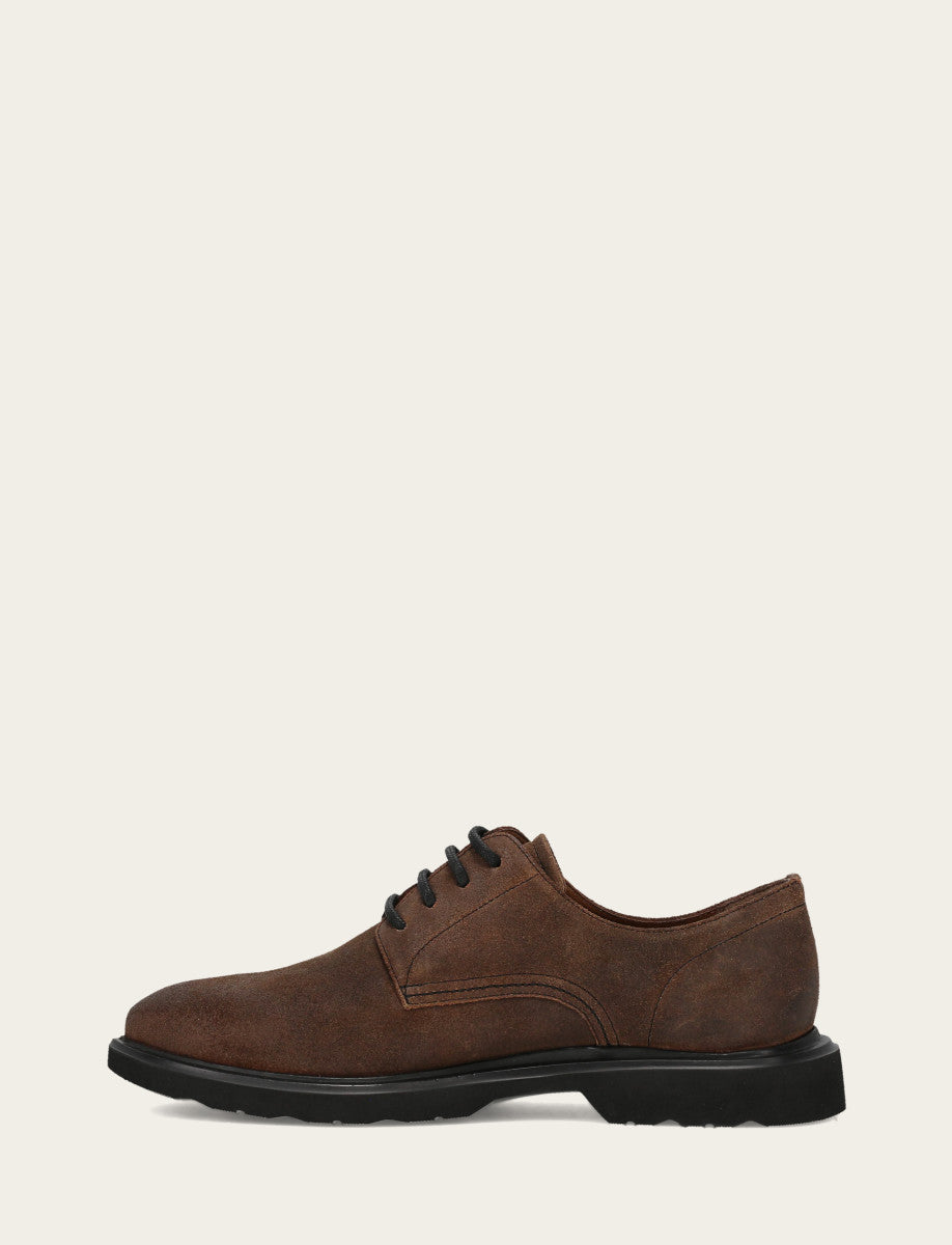 Men's Dark Walnut Connor Oxford Dress Shoes