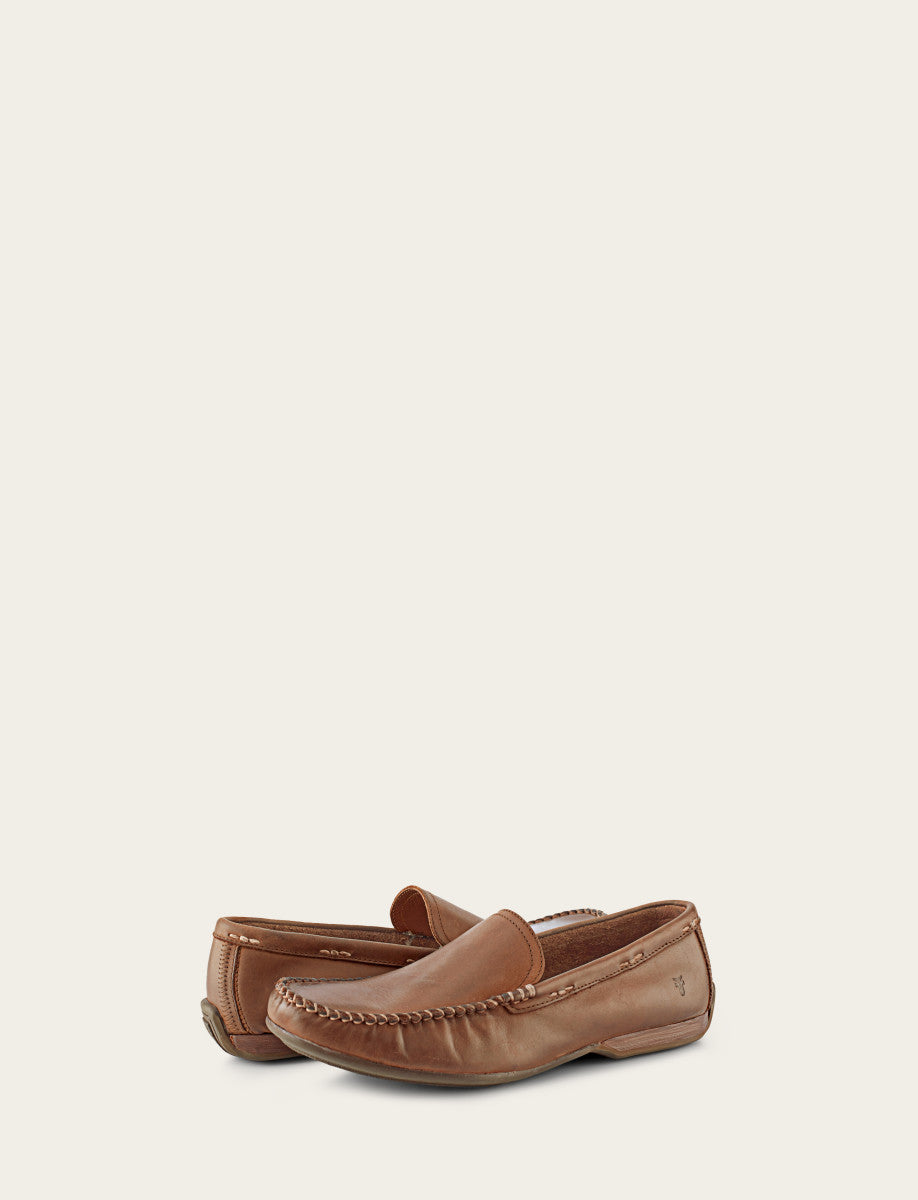 Men's Tan Lewis Venetian Loafers