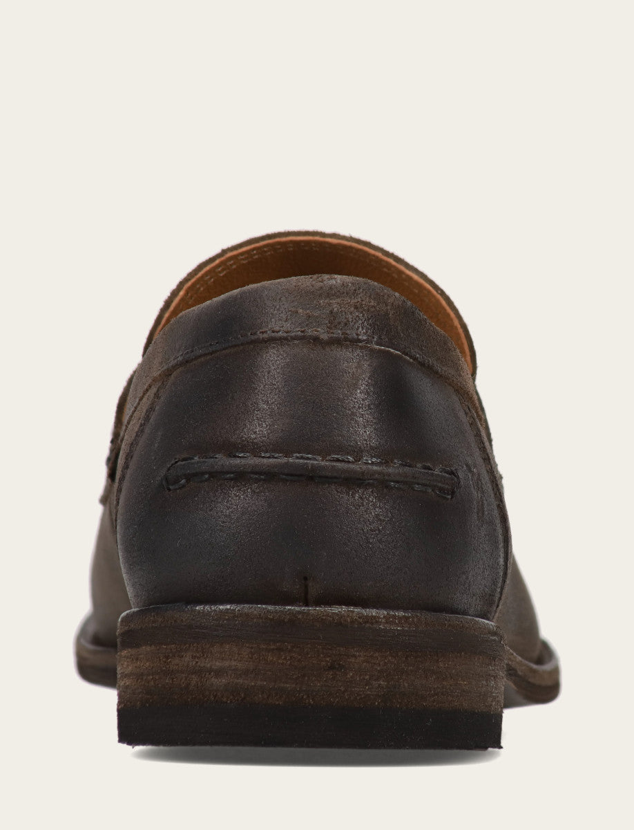 Men's Chocolate Tyler Flex Penny Loafers