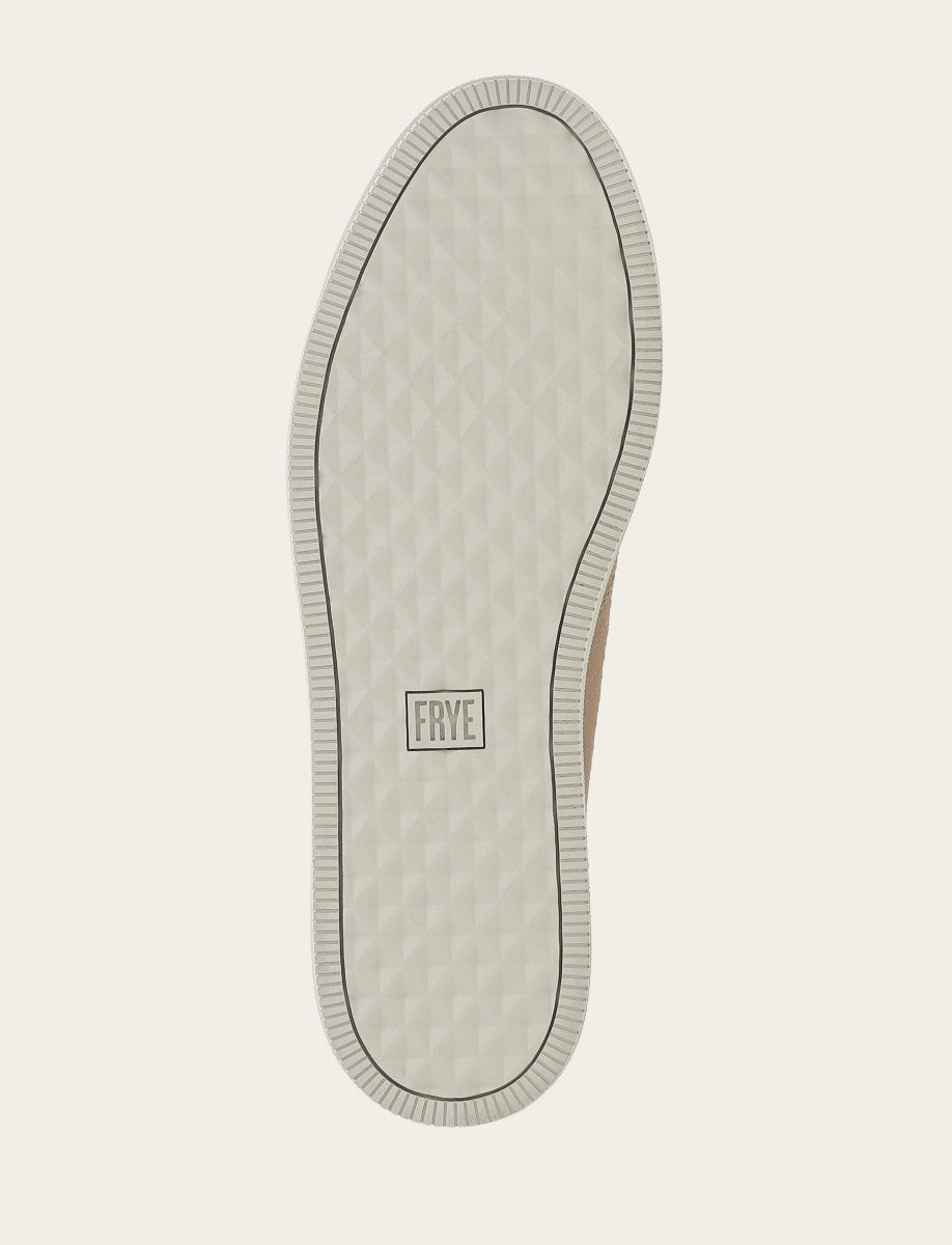 Men's Khaki Astor Cap Toe Low Lace Sneakers