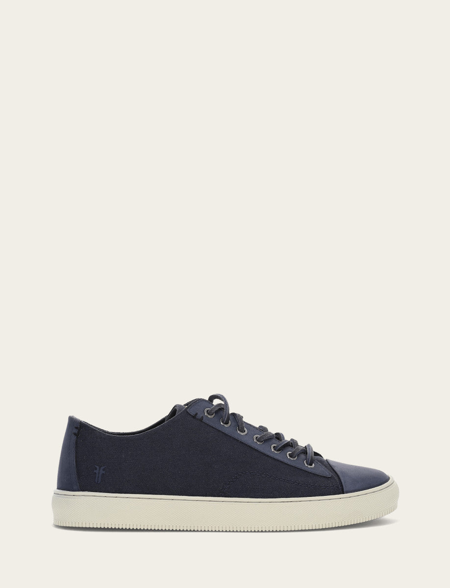 Men's Indigo Astor Cap Toe Low Lace Sneakers