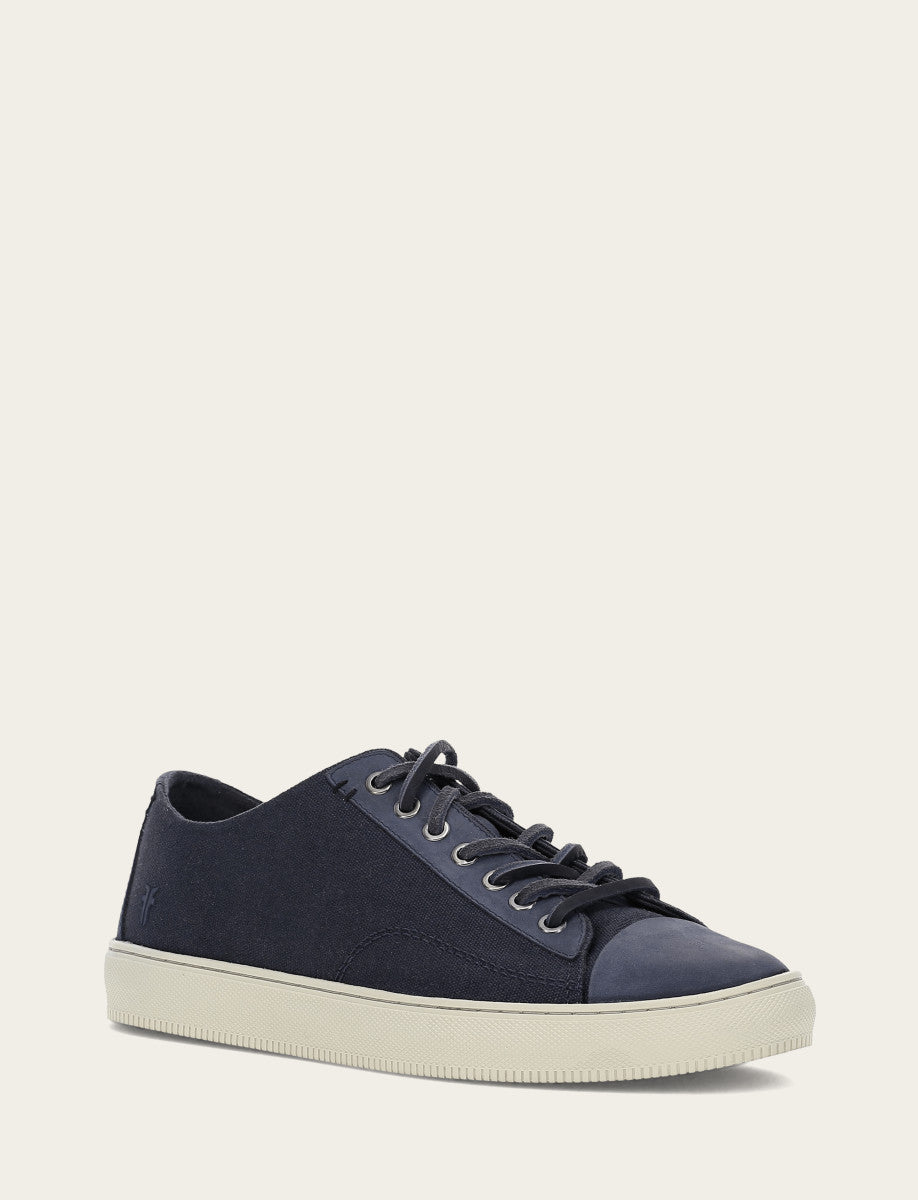 Men's Indigo Astor Cap Toe Low Lace Sneakers