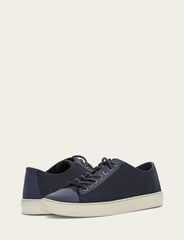 Men's Indigo Astor Cap Toe Low Lace Sneakers