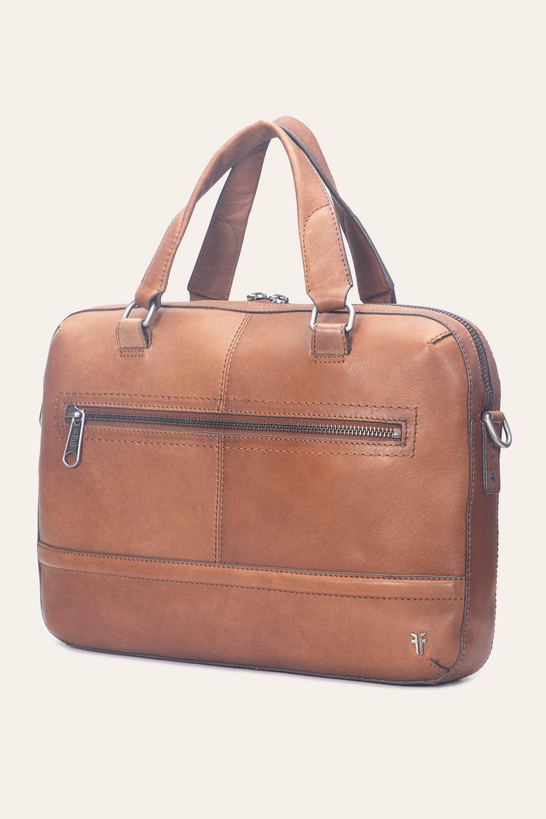 Nash Cognac Briefcase