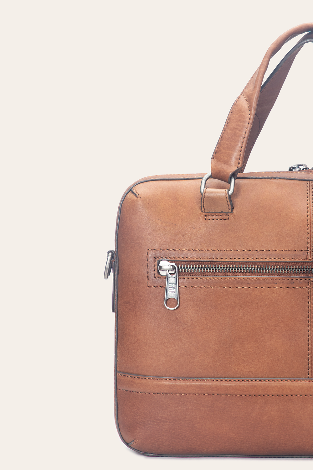 Nash Cognac Briefcase