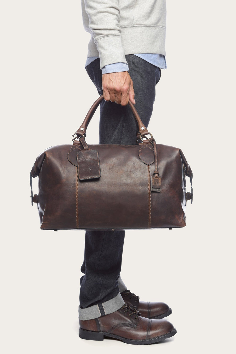 Logan Dark Brown Overnight