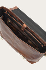 Logan Cognac Top Handle