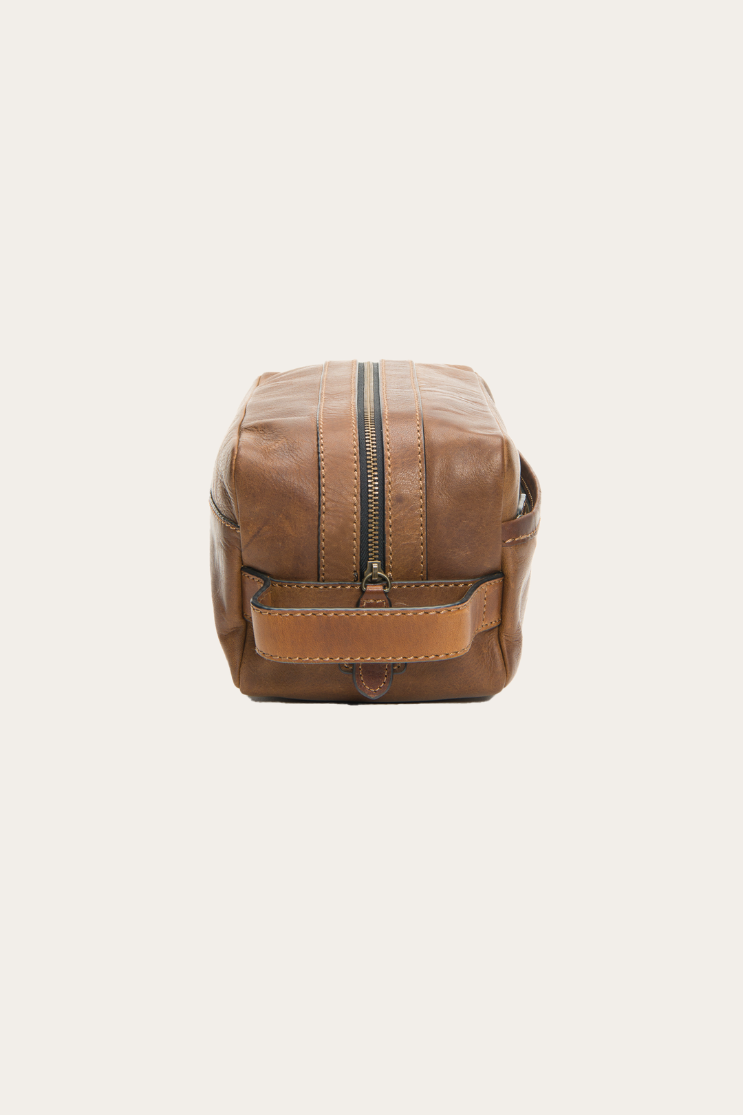 Logan Large Travel Dopp in Dark Brown