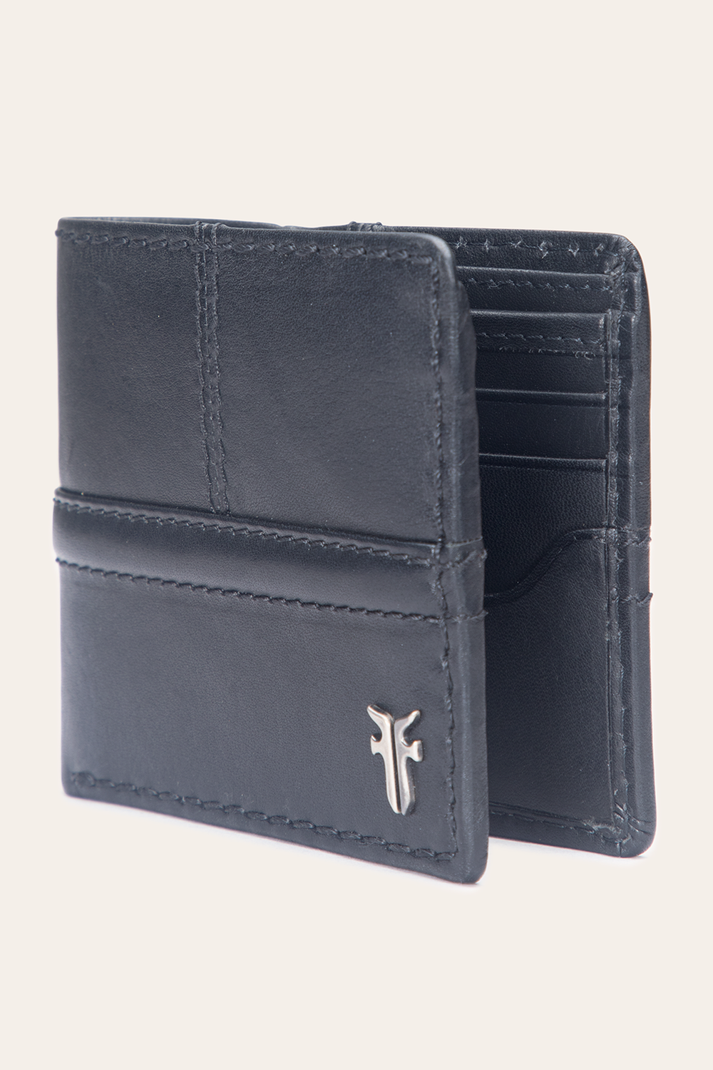 Nash Black Double Billfold