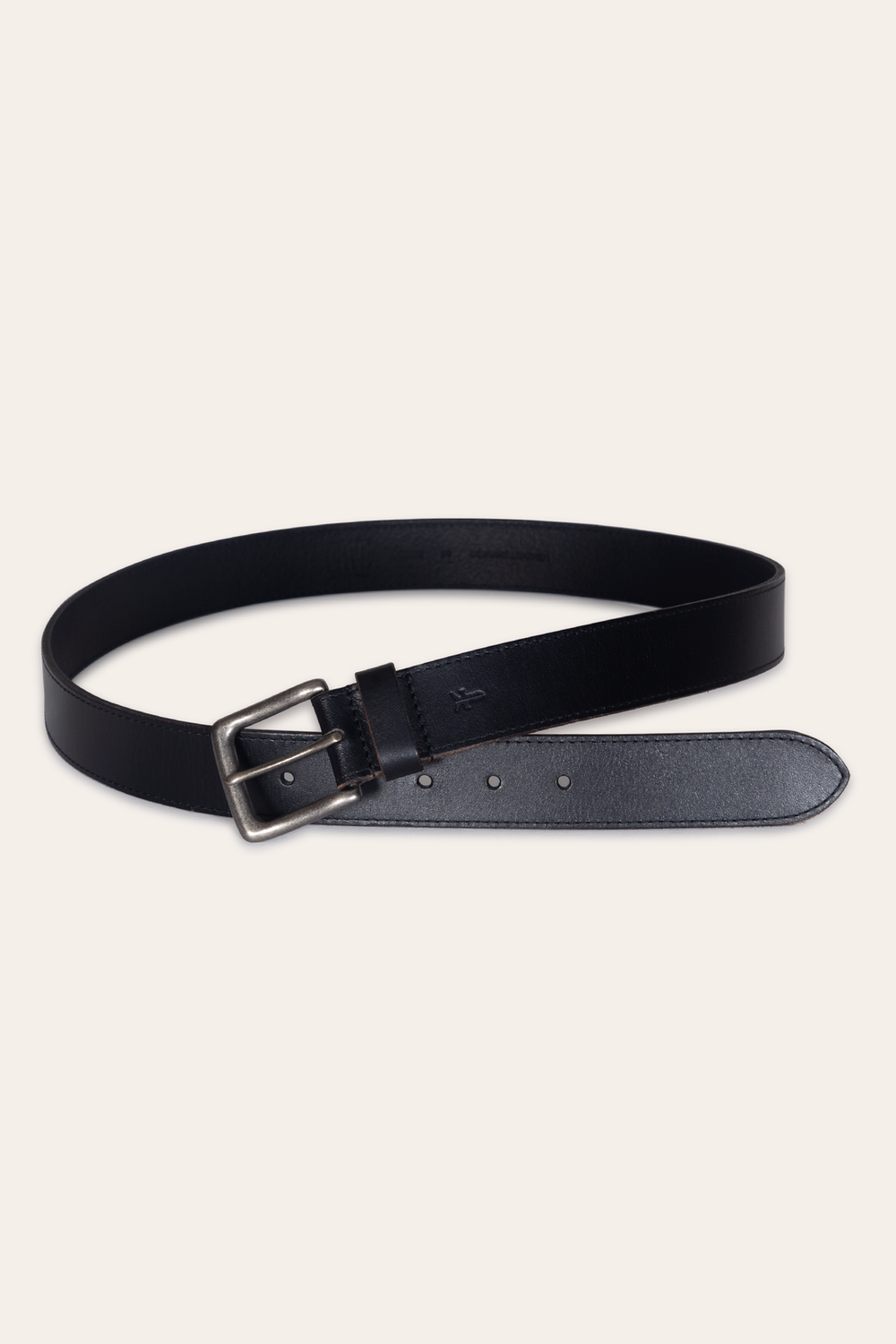 Men’s Black 35mm Pull Up Leather Belt