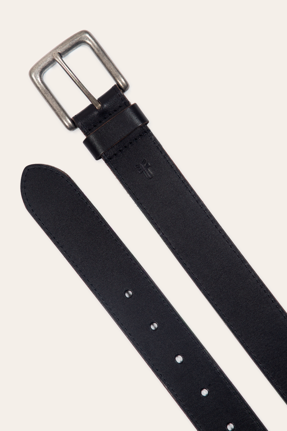 Men’s Black 35mm Pull Up Leather Belt