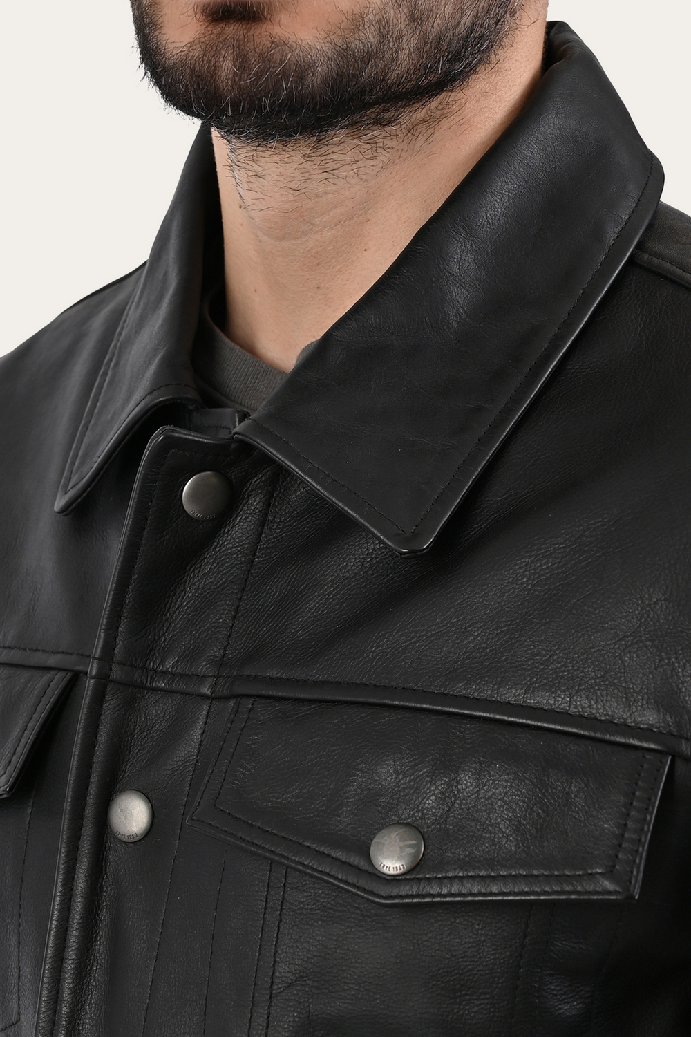 Black Baxter Trucker Jacket