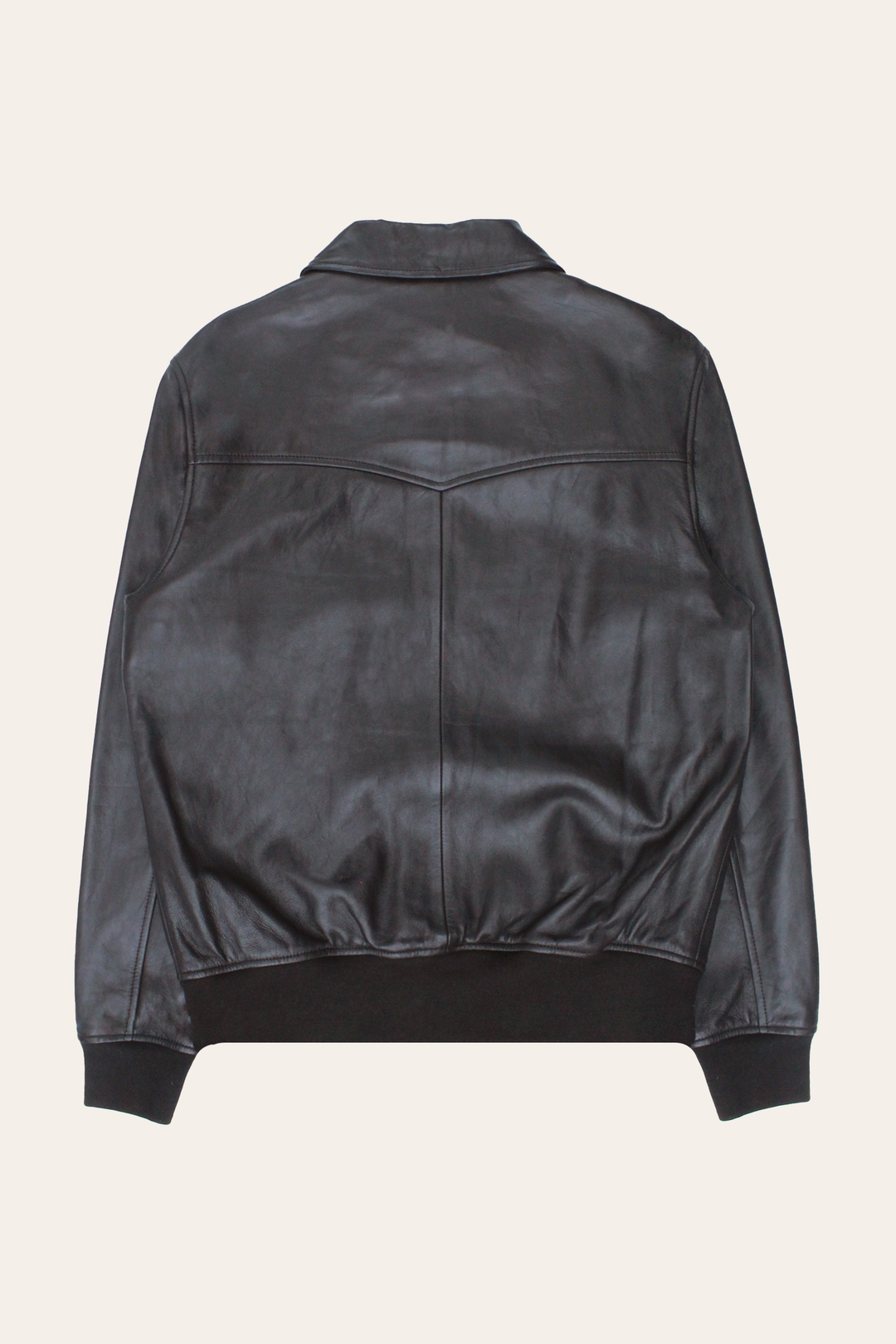 Men’s Dark Brown Dusty Trucker Leather Jacket