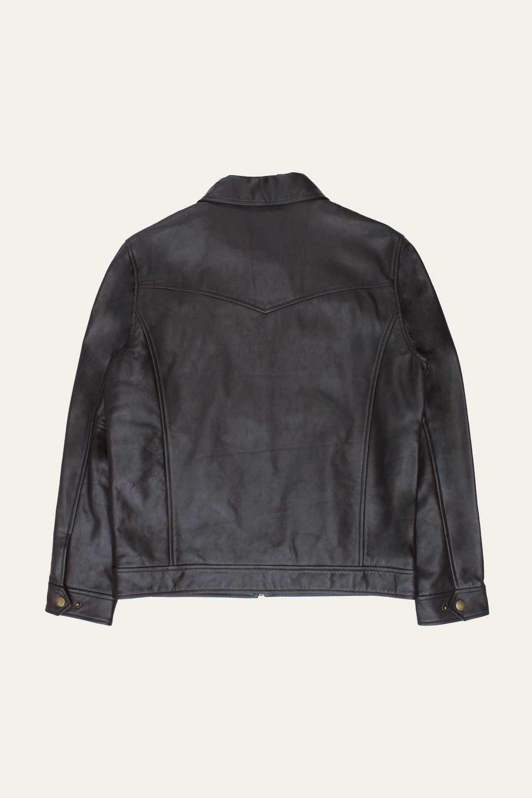 Men’s Dark Brown Kentucky Trucker Leather Jacket